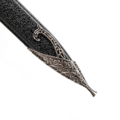 Unsharpened Full Size Artisan Crafted Classic Samurai Katana, 1060 High Carbon Steel Heat Tempered Blade with Unique Long Hollow Groove, Museum Grade Replica for Collection