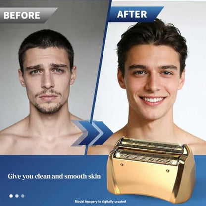 Shaver Replacement Pro Foil & Cutter,Compatible with Andis TS-1 Shaver Head - color: Rose Gold 4 Pack