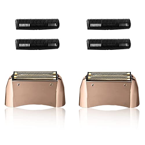 Shaver Replacement Pro Foil & Cutter,Compatible with andis TS-1 Shaver Head - color: Rose Gold 2 Pack