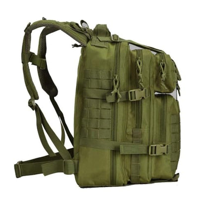 REEBOW GEAR 38L Tactical Backpack for Men 3 Day Military Bug Out Bag - color: Green