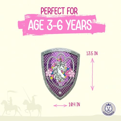 Liontouch - Unicorn Princess Foam Shield for Girls - Age 3-6 Years - style: Princess
