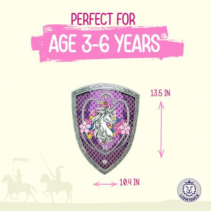 Liontouch - Unicorn Princess Foam Shield for Girls - Age 3-6 Years - style: Princess