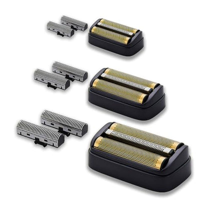 Replacement Foil & Inner Cutters for Andis 17300 reSURGE, Black, 3 Pack - color: 3 Pack