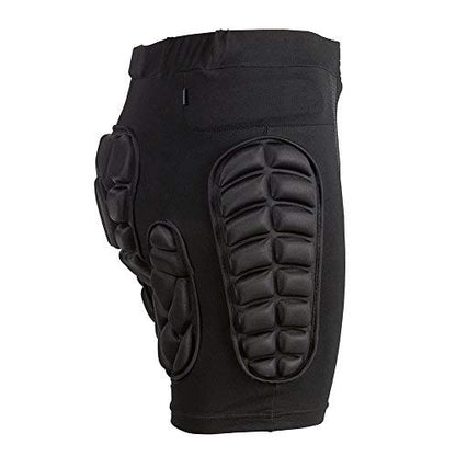 TTIO Padded Shorts Protective Gear Guard Impact Pad Ski Ice Skating Snowboard Skateboard Hip Butt Tailbone Protection for Men Women - size: Large Short
