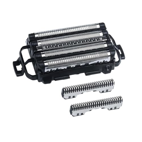 Men's Electric Shaver Replacement Blades and Foil for Panasonic ARC5 5-Blade Shavers, Compatible with WES9032P ES9032 ES9034 ES9036 ES9038, Fits Models ES-LV61, ES-LV65, ES-LV67, ES-LV95, ES-LV97