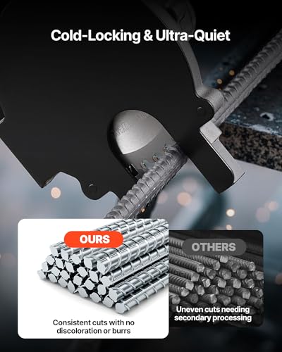 VEVOR Rebar Cutter Replacement Blades for Electric Cutting Saw 36-Teeth - Cermet Tipped Heat-Treated Steel, Cuts Aluminum & Copper Pipe, Arbor 34 mm/1-11/32 in