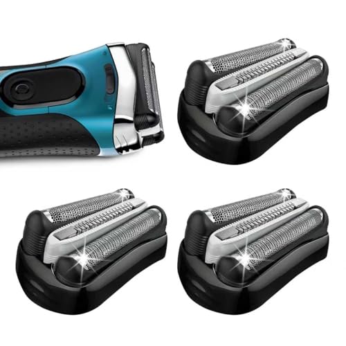 3P 32B Electric Replacement Shaver Head Compatible with Series 3 Shaving Razor Head, Suitable for 3 Series Models 3000s, 3010s, 3040s, and 3050cc. - size: 3 Count (Pack of 1)