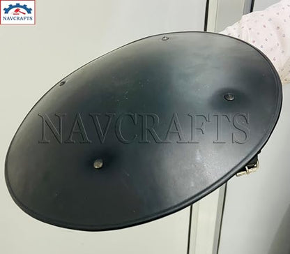 Medieval Archer's Buckler Shield Battle Ready Gear Viking Shield - SCA Combat Death Archer Shield For Reenactment, Buhurt, Handmade Steel Viking Shield