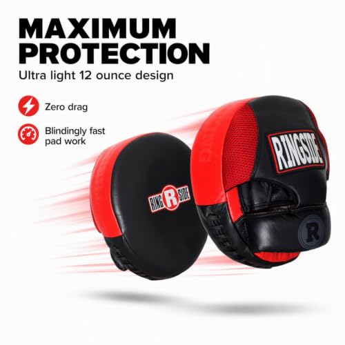 Ringside Boxing Air Mitts - Coach Focus Punch Pads