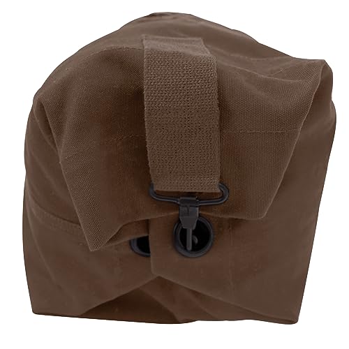 GI Style Double Strap Duffle Bag - color: Earth Brown