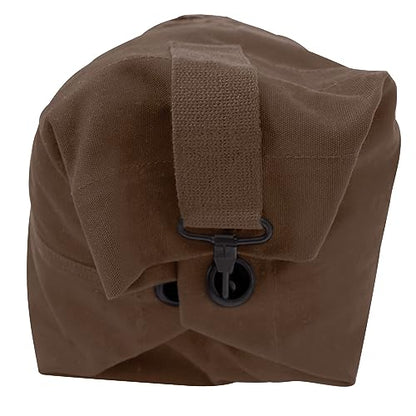 GI Style Double Strap Duffle Bag - color: Earth Brown