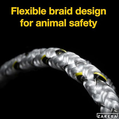 Zareba Elite Electric Polybraid Horse Fence, 1000 ft Roll - size: 1000 ft.