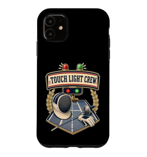Touch Light Crew Fencing Scoring Box Case for iPhone 11