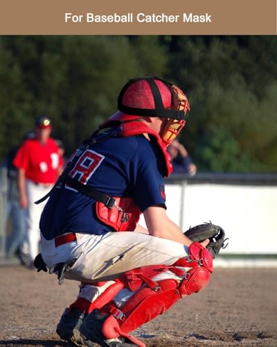 Elastic Catcher Mask Harness Replacement, Baseball and Softball Face Mask Strap for Umpire or Catcher