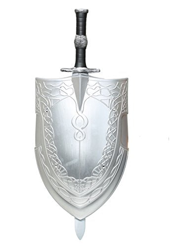 Valiant Knight Sword and Shield Set Child Woman Adult Costume Sword and Shield