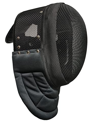 ASAki Hema Fencing Mask with 350N Stab-Proof Fabric,CE350N,Hema Gear with Full Coverage Lining(Removable and Washable).for Sword Sparring - size: X-Large