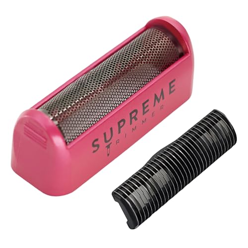 Supreme Trimmer Replacement Foil & Cutter for Solo Foil Shaver SB11 - color: Pink