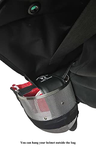 LEONARK Black Hema Fencing Long Sword Feder Zweihander Sword Padded Storage Bag - 55in Portable Single-shoulder Backpack