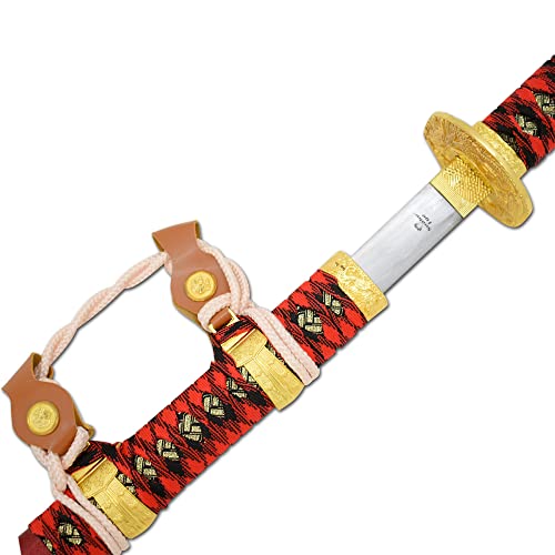 Snake Eye Tactical Two Tone 3 Piece Samurai Katana Set w/Free Sword Stand - color: 3970