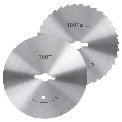 100Mm Shawarma Knife Electric Kebab Slicer Replacement Blades For Doner Kebab Gyro Slicer (Round Blade) - color: Round Blade