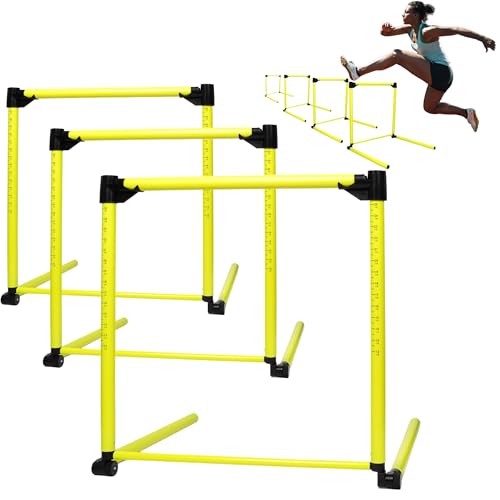 Hurdles Training Equipment, Adjustable Height Hurdles Track and Field