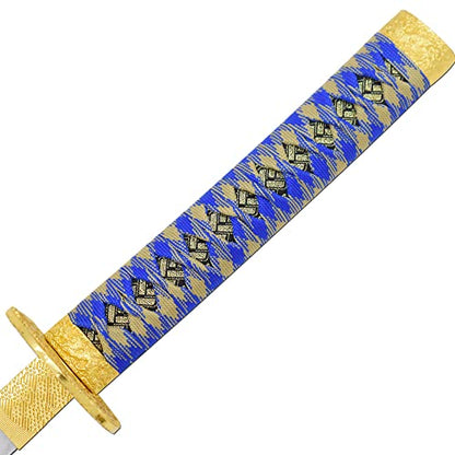 Snake Eye Tactical Two Tone 3 Piece Samurai Katana Set w/Free Sword Stand - color: Blue-1