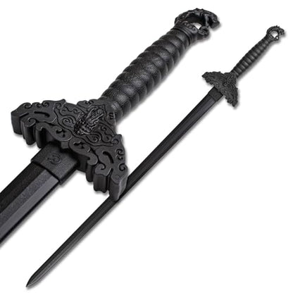 Master USA Polymer Training Equipment, Black Polypropylene Blade, Martial Arts Training Gear, Rounded Tip- Practice, Cosplay - style: 472