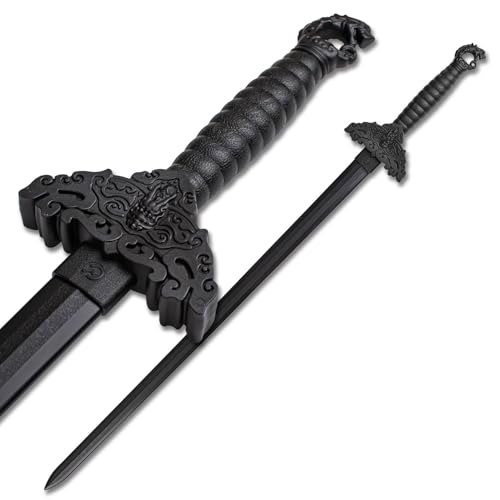 Master USA Polymer Training Equipment, Black Polypropylene Blade, Martial Arts Training Gear, Rounded Tip- Practice, Cosplay - style: 472