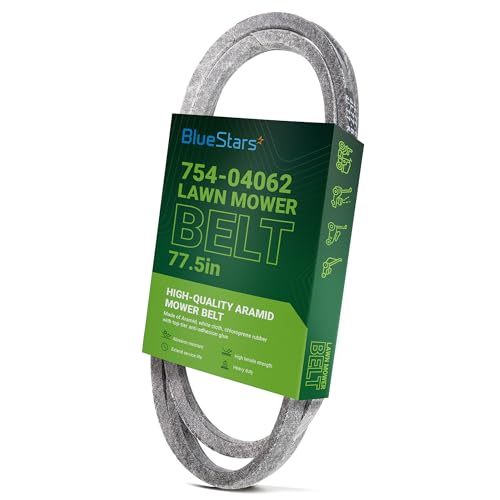 BlueStars 754-04062 954-04062 Deck Belt | Aramid Cord Belt | 1/2 x 77.5 - size: 754-04062, style: Aramid Cord