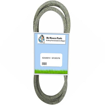 Mr Mower Parts GY20570 Premium Lawn Mower Replacement Belt for John Deere GX20072 GY20570 Fits D100 E100 LA100 L100 Series
