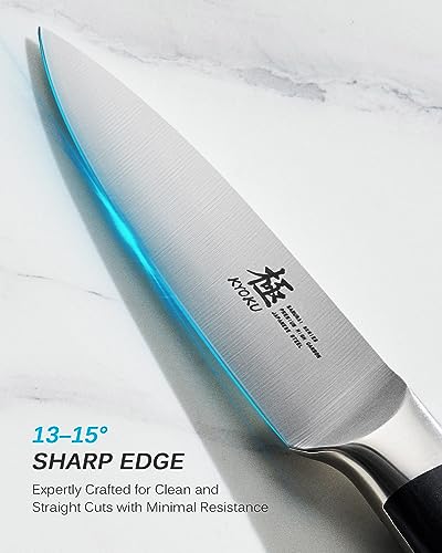 KYOKU Samurai Series Knife Japanese Style1 (Paring Knife, 3.5") - size: 3.5", style: Paring Knife