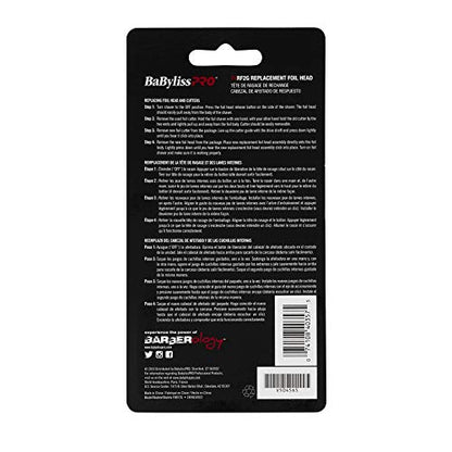 BaBylissPRO Replacment Foil and Cutter for MetalFX Double Foil Shavers - color: Gold
