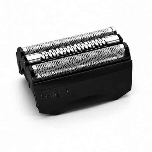 70B Replacement Head Compatible with Braun Series 7 Electric Shaver - color: Black