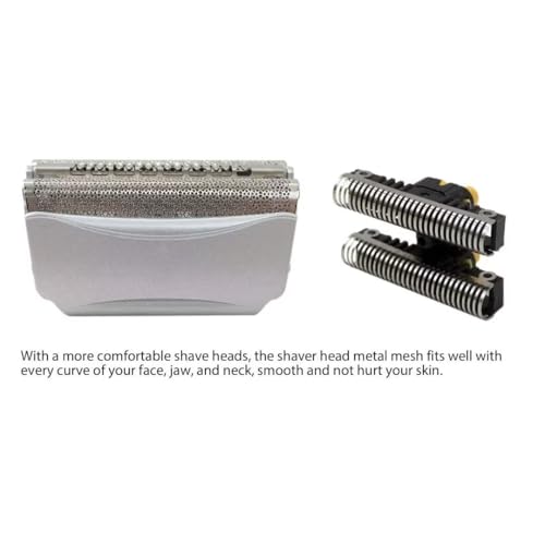 Upgraded Series 5 51S Foil and Cutter Cutter Block Replacement for Brau-n Models 8995, 8985, 8975 (Silver, New Packaing)