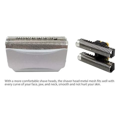 Upgraded Series 5 51S Foil and Cutter Cutter Block Replacement for Brau-n Models 8995, 8985, 8975 (Silver, New Packaing)