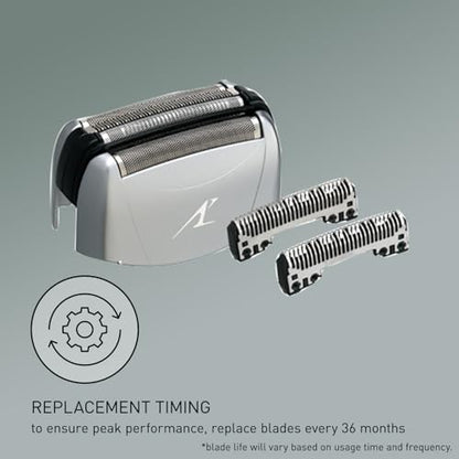 Panasonic Shaver Replacement Outer Foil and Inner Blade Set WES9020PC, Compatible with ARC4 4-Blade Shaver ES8243AA