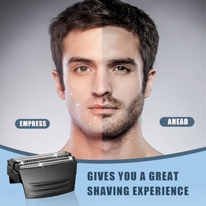 Shaver Replacment Heads,Shaver Replacment Foil Compatible with Remington - color: black-2