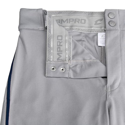 Champro Boys Triple Crown 2.0 Baseball Knickers with Braid - color: Grey, Navy, size: Medium
