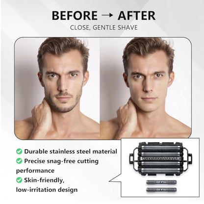 WES9032P Replacement Foil & Blade Set Compatible with ARC5 Shavers, 2-Pack - color: 2 Pack