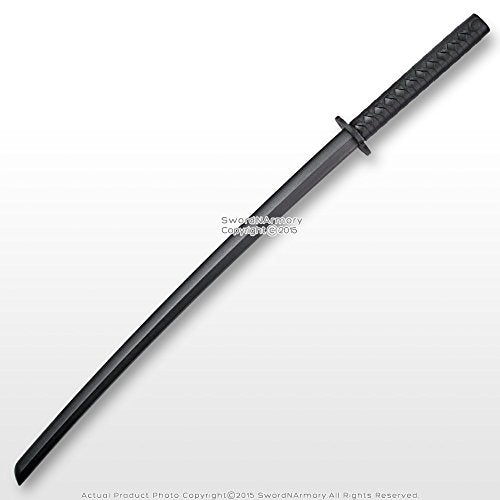 Munetoshi 39 in Black Polypropylene Kendo Practice Sword Training Equipment Martial Art