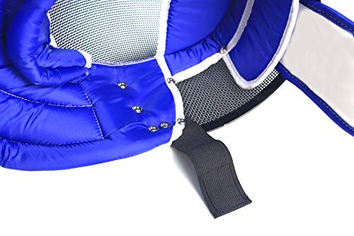 LEONARK Fencing Epee Mask Hema Helmet CE 350N Certified National Grade Masque - Fencing Protective Gear - color: Black, size: Medium
