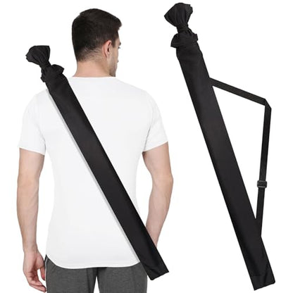 NUMJAW Sword Bag Back Lightsaber Holster Ninja scabbard Katana Back Holster with Strap Sword Back Holster Carrying Case Katana Sword Holder Back for Samurai Cosplay Costume Halloween Dress Up Party