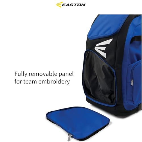 Easton | TRAVELER STAND-UP Wheeled Equipment Bag | Baseball & Softball | Multiple Colors - color: Columbia Blue