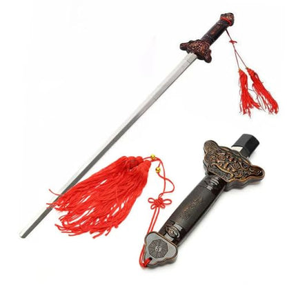 1PC Tai Chi Scalable Training Sword with Storage Cloth Pouch by Eintly