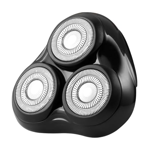 Rotary Replacement Shaver Head,Compatible with Remington Shaver Series - color: Black