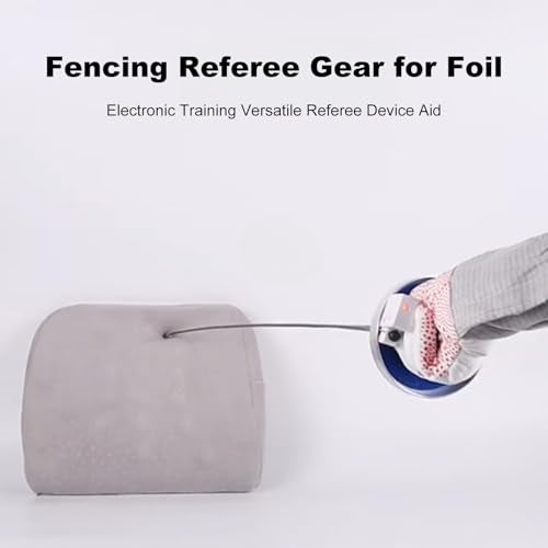 Fencing Referee Gear for Epee, Electronic Training Versatile Device Aid, White