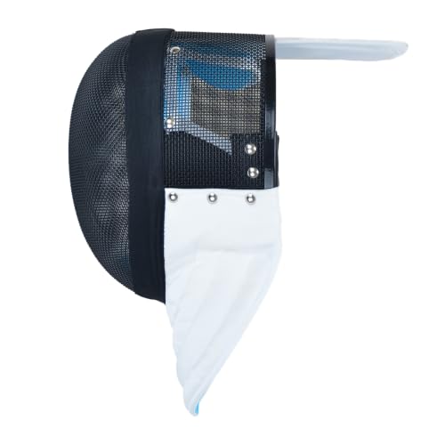 Epee Fencing Mask - 350N Mask with Removable Lining - CE Certified Epee Fencing Helmet - color: Removable Lining, size: X-Small(SL)