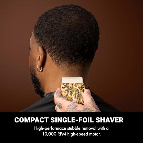 BaBylissPRO High-Performance Compact LO-PROFX Shavers for Men - color: Camo, style: Shaver and Base