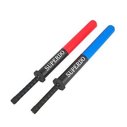 Superdo® Set of 2 Foam Sword for Kids Soft Toy Training Equipment 27.5-Inch Overall