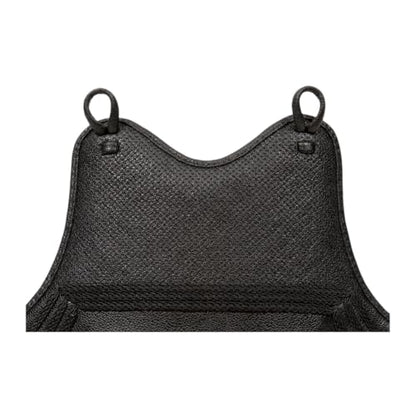 Kendo Do Armor Kendo Equipment Martial Arts Supply Woven Embroidery Dou - color: Black, size: PING